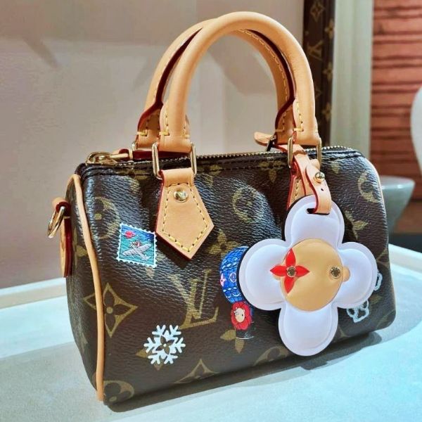 圖片 《現貨最低特價 》Louis Vuitton LV 吉祥物Vivienne 彩色Nano Speedy