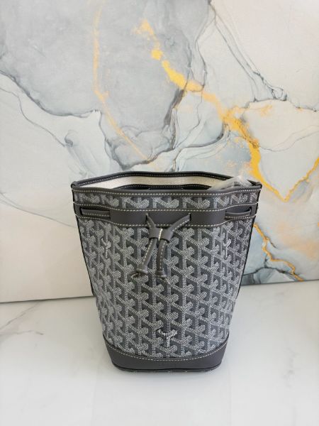 圖片 「M.Y精品」 Goyard 水桶包 PetitFlot 高級灰