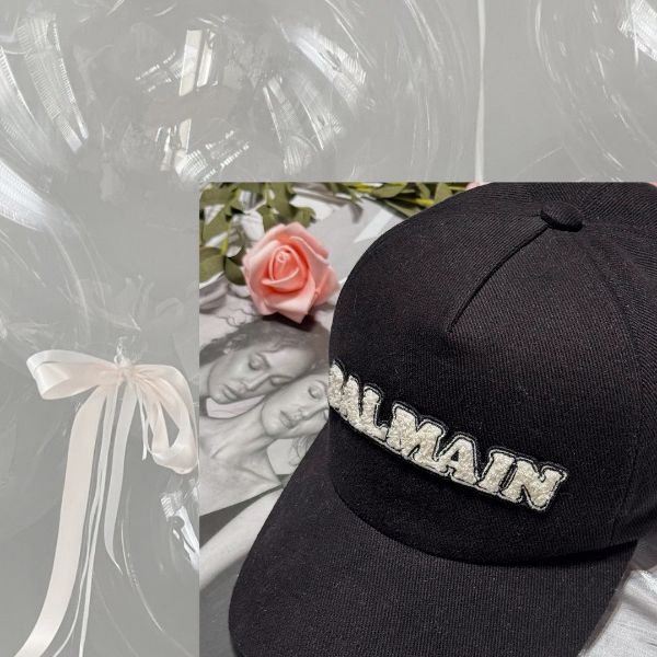 圖片 BALMAIN 黑色老帽｜潮人衣櫥基本款🖤🧢