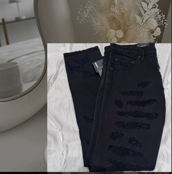 圖片 🖤 Dsquared2 黑色 S 牛仔褲