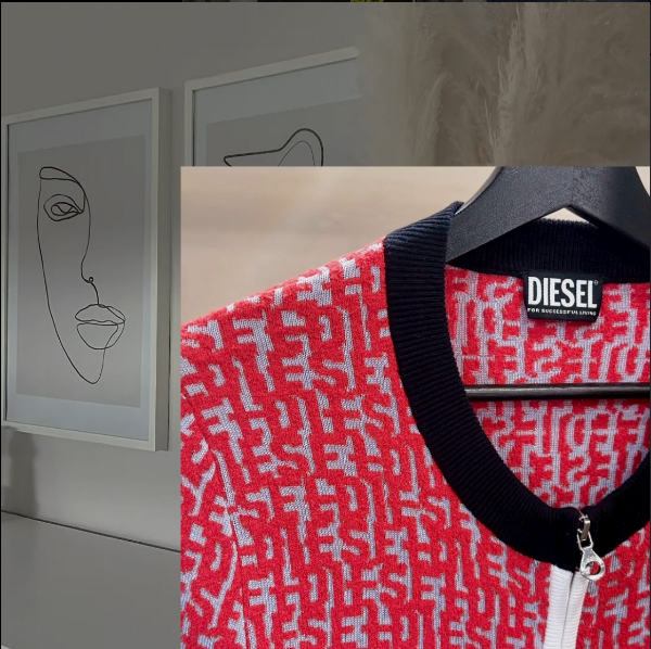 圖片 🔥 DIESEL 亮紅外套 S號