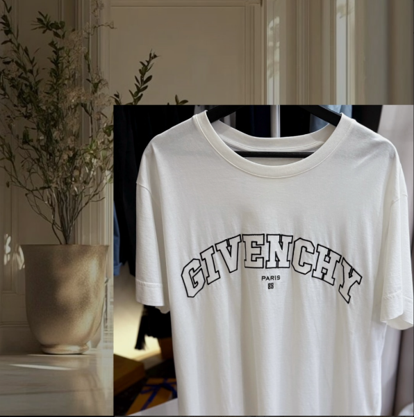 圖片 GIVENCHY 白色短袖🤍 尺碼：L
