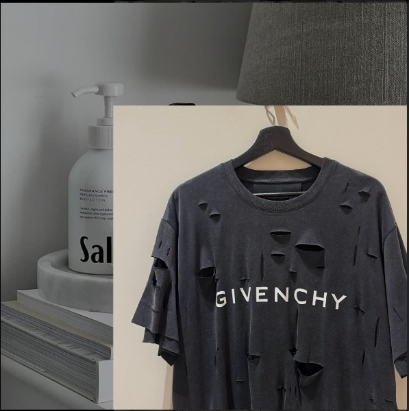圖片 🖤 Givenchy 破洞設計上衣