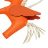 圖片 Hermes  Rodeo MM Charm 飛馬吊飾(橘/米白)