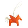 圖片 Hermes  Rodeo MM Charm 飛馬吊飾(橘/米白)