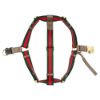 圖片 Gucci 展示品 紅綠織帶寵物胸背頸圈-XL(695252-烏木)