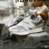 NICEDAY 現貨 New Balance 327 灰白 白灰 灰 海鹽 女鞋 復古 WS327KAY