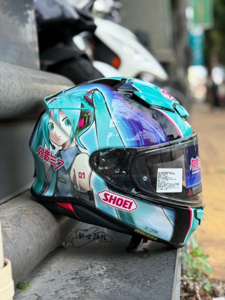 圖片 SHOEI Z-8 HATSUNE MIKU TC-4 限量發售 總代理 公司貨 Z8 初音未來