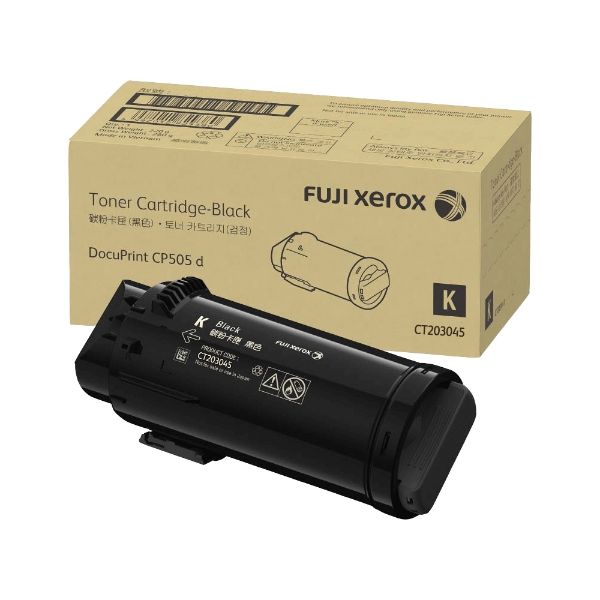 圖片 FUJIFILM 富士軟片 原廠原裝高容量黑色碳粉匣 CT203045 (15K) 適用 CP505/DocuPrint CP505 d