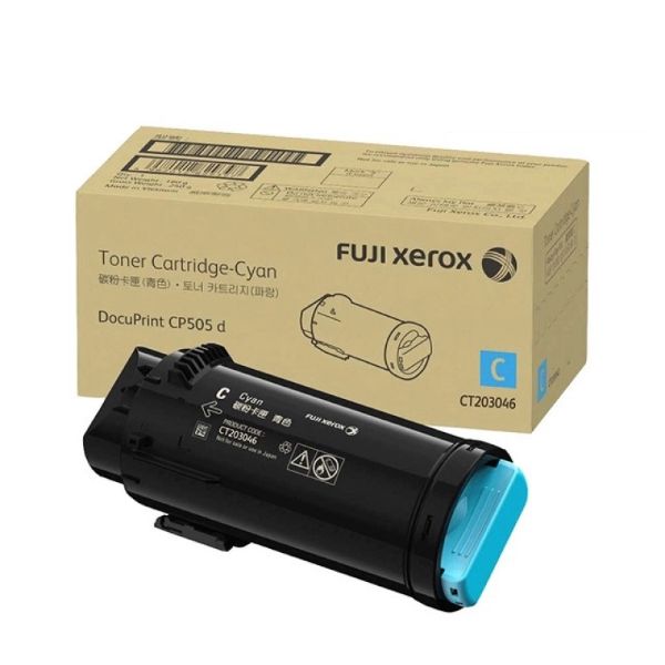 圖片 FUJIFILM 富士軟片 原廠原裝高容量藍色碳粉匣 CT203046 (11K) 適用 CP505/DocuPrint CP505 d