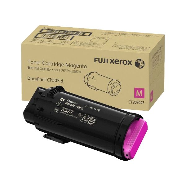 圖片 FUJIFILM 富士軟片 原廠原裝高容量紅色碳粉匣 CT203047 (11K) 適用 CP505/DocuPrint CP505 d