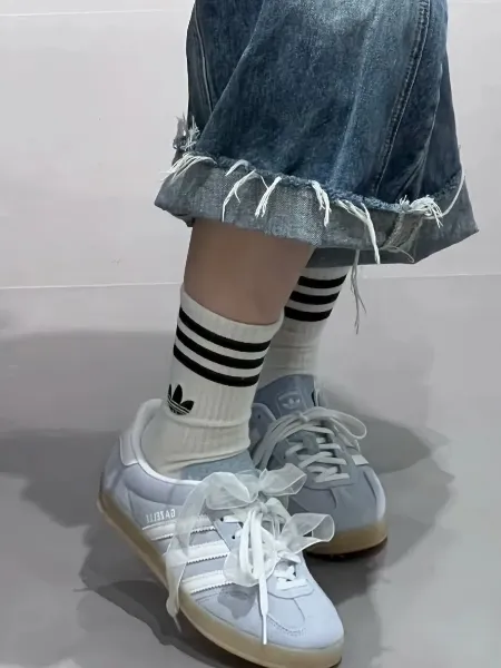 iSNEAKERS 現貨 Adidas Originals Gazelle Indoor "Blue White" 寶寶藍 JQ7009