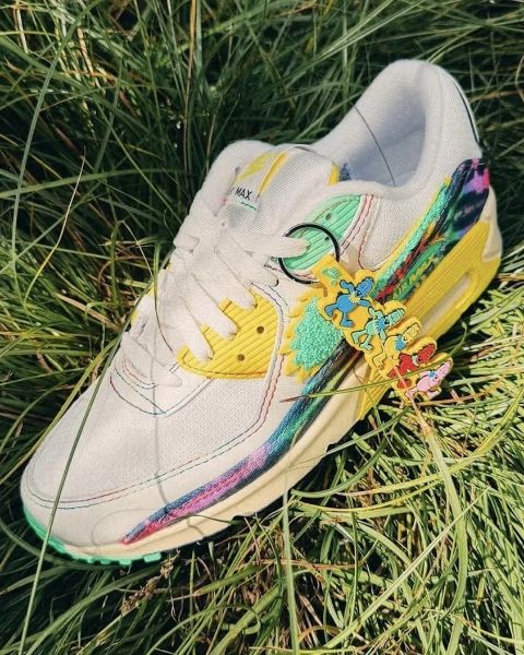 Grateful Dead x University Of Oregon x Nike Air Max 90 Grateful Ducks IM2511100	
