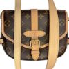 圖片 Louis Vuitton 展示品 Saumur BB 帆布兩用馬鞍包(M46740-咖)