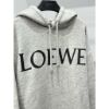 圖片 Loewe 經典字母設計 灰白配色 長袖 帽t