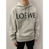 圖片 Loewe 經典字母設計 灰白配色 長袖 帽t