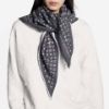 圖片 Lv 黑灰老花三角巾
