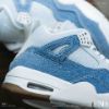 NICEDAY 現貨 Nike Air Jordan 4 Denim 丹寧 牛仔 藍 拼接 復古 藍白 白藍 IB6716-100
