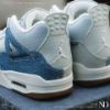 NICEDAY 現貨 Nike Air Jordan 4 Denim 丹寧 牛仔 藍 拼接 復古 藍白 白藍 IB6716-100