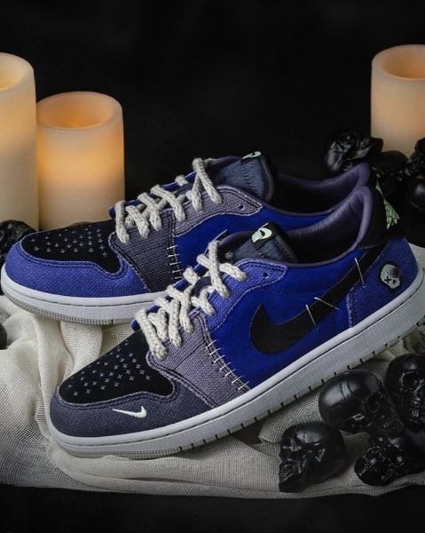 iSNEAKERS 現貨 Zion Williamson x Nike Air Jordan 1 Retro Low OG "Voodoo Alternate" 巫毒娃娃 IH2309-500
