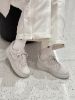 圖片 Nike Air Force 1 AF1 奶灰色 麂皮 絲絨 燕麥灰 淺灰白 絨面 果凍勾 女款 HV4406-001/預購