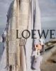 圖片 LOEWE 經典款 棋盤格圍巾 奶茶色