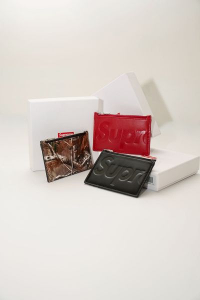 Supreme FW25 Week8 Leather Zip Card Holder	