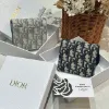 圖片 DIOR SADDLE 經典款淺色三折短夾