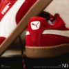 NICEDAY 代購 Puma 9-T SUEDE 紅 玫瑰 紅白 白紅 麂皮 焦糖底 男女鞋 406756-04