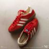 NICEDAY 現貨 Adidas GAZELLE INDOOR 玫瑰紅 紅 紅白 白紅 德訓鞋 滑板 復古 IF1808