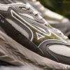 NICEDAY 代購 MIZUNO ASTRO LS 灰綠 綠 米綠 米色 機能 慢跑 復古 厚底 增高 跑鞋 D1GH252105