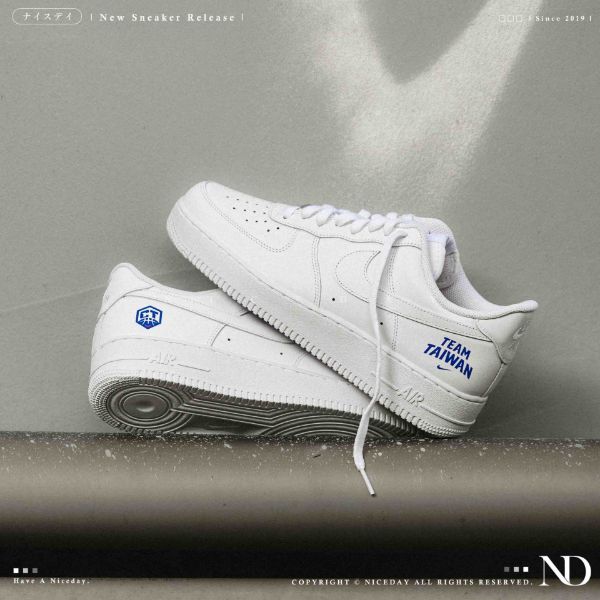 NICEDAY 現貨 Nike Air Force 1 x Team Taiwan 台灣隊 中華隊 棒球 十二強 冠軍 世界賽 特殊款 男鞋