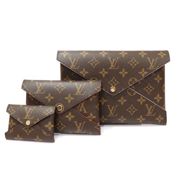 圖片 《現貨最低特價 》Louis Vuitton LV 信封形小袋 三合一皮包 (大.中.小 各一])