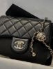 圖片 CHANEL 25K 香檳金球 方胖 黑