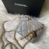 圖片 Chanel 灰金羊皮金球小盒子