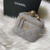 圖片 Chanel 灰金羊皮金球小盒子