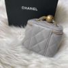 圖片 Chanel 灰金羊皮金球小盒子