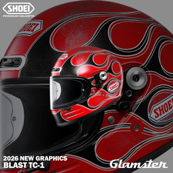 圖片 UPC騎士精品_台中店 【預購】SHOEI GLAMSTER BLAST 安全帽 進口帽 通勤帽 全罩式安全帽  復古樂高帽