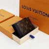 圖片 美國百分百【全新真品】Louis Vuitton 短夾 長夾 專櫃精品 LV 錢包 LOGO印花 咖啡 CW43