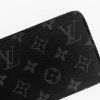 圖片  美國百分百【全新真品】Louis Vuitton 皮夾 長夾 專櫃精品 LV 錢包 LOGO 印花滿版 黑色 CW47