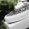 NICEDAY 代購 CDG x Vans OTW Authentic 44 Black 黑白 滿版Logo 復古 白 黑 VN000EEUUY6