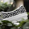 NICEDAY 代購 CDG x Vans OTW Authentic 44 Black 黑白 滿版Logo 復古 白 黑 VN000EEUUY6