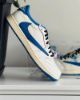 Travis Scott x Fragment Design x Nike Air Jordan 1 Low OG SP Sail Military Blue DM7866104