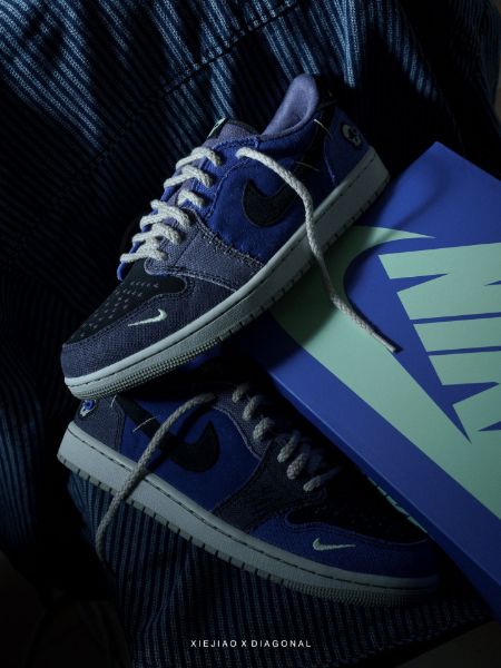 圖片 鞋教 預購 Zion Williamson x Nike Air Jordan 1 Low OG "Regency Purple and Dark Raisin" 巫毒娃娃2.0 聯名 黑紫 IH2309-500