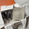 圖片 Hermes 8L冰川白銀釦 mini Evelyn