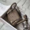 圖片 Hermes 大象灰銀釦 mini Lindy