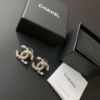 圖片 Chanel 23b 珍珠水鑽麻花耳針