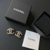 圖片 Chanel 23b 珍珠水鑽麻花耳針