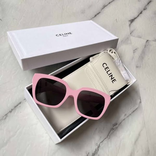 圖片 Celine 粉色字母墨鏡
