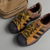 NICEDAY 代購 Adidas originals SUPERSTAR II 棕色 土黃 摩卡 咖啡 麂皮 男女鞋 復古 JR6990